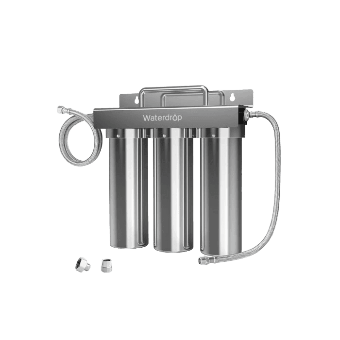 Waterdrop TST-UF 6-stage Under Sink Ultrafiltration Stainless Steel Water Filter System