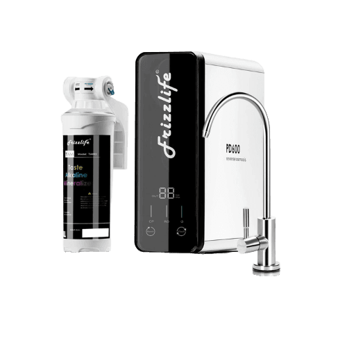 Frizzlife Reverse Osmosis Water Filter - Alkaline Mineral pH+
