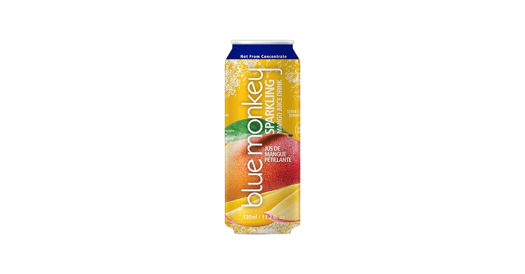 bluemonkey Sparkling Mango Juice