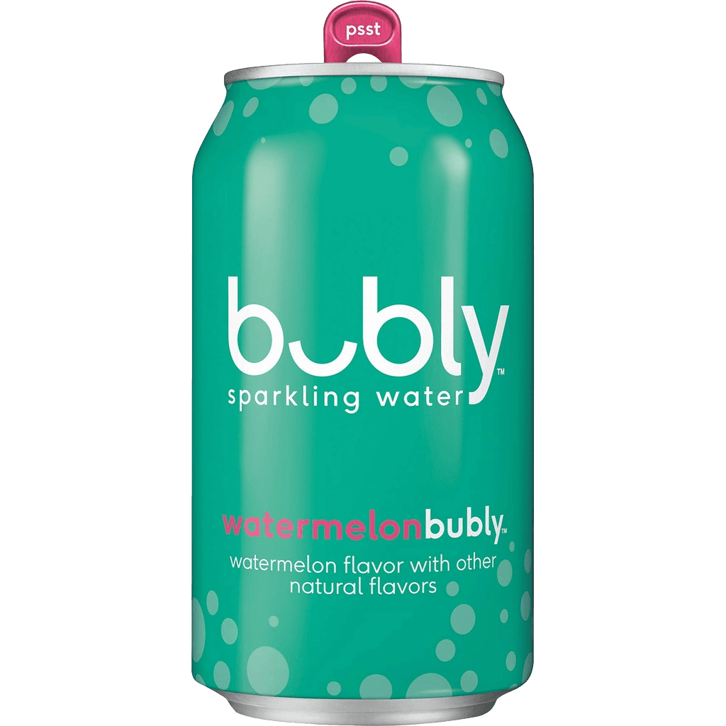 bubly Sparkling Water Watermelon can