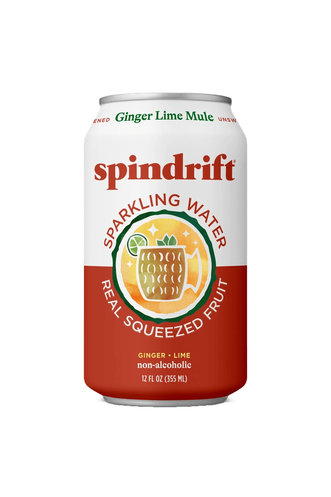 spindrift Sparkling Water Ginger Lime Mule
