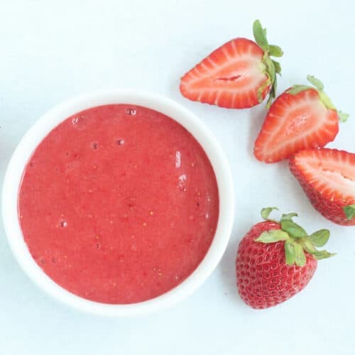 Organic Strawberry Puree